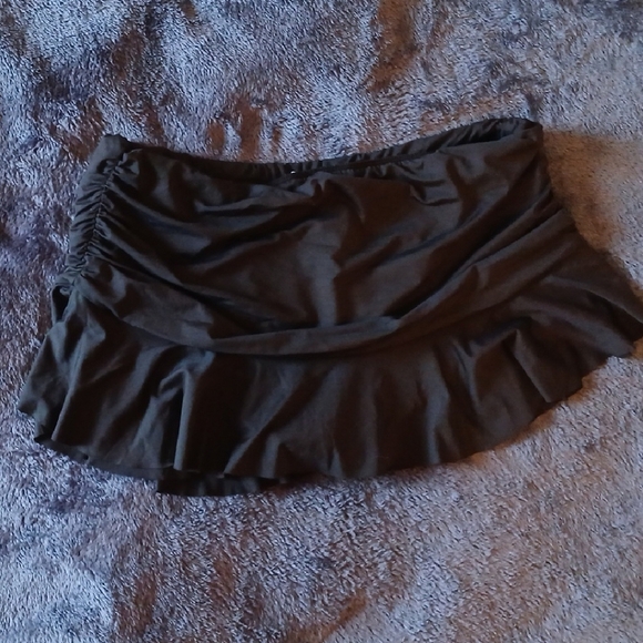 Ralph Lauren Black Ruffle Bikini Bottom - Picture 3 of 3